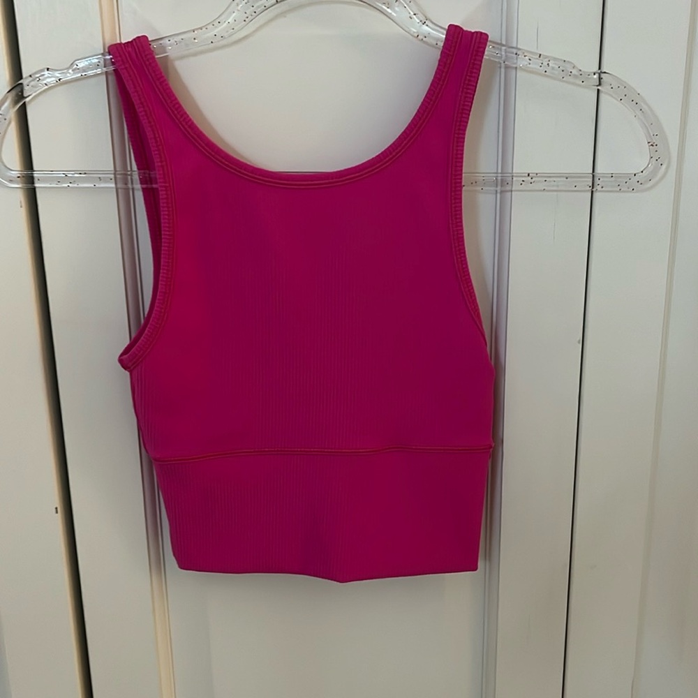 Lululemon Power Pivot Reversible ribbed tank top